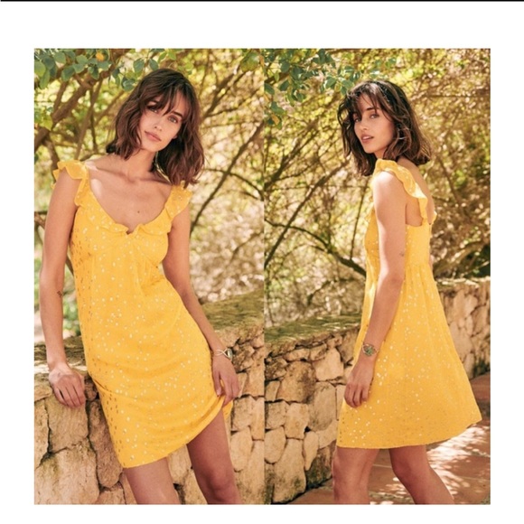 Sezane Silk Olymea Dress - Picture 1 of 6